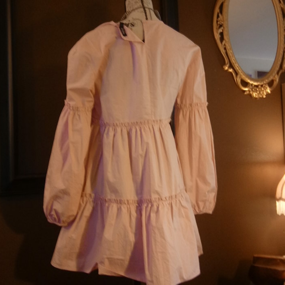 NWOT | NastyGal | What Brings You Tier Midi Dress - Picture 8 of 8